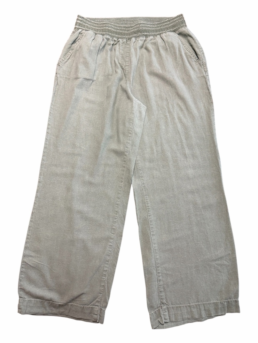 •Women’s Relaxed Drawstring Pants in Olive Green